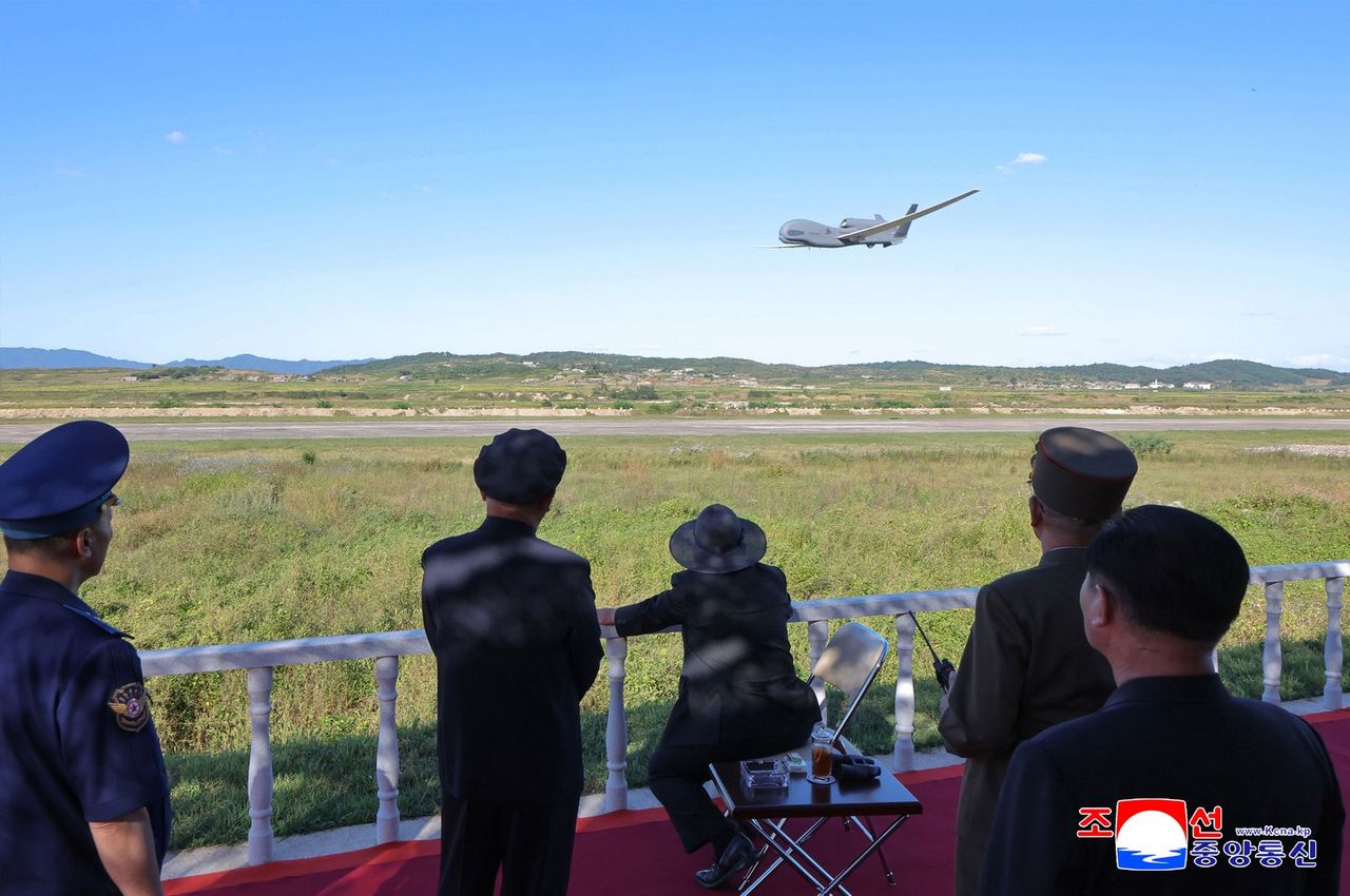 1758292972 534 Kim Jong Un Oversees Attack Drone Tests Orders Urgent AI