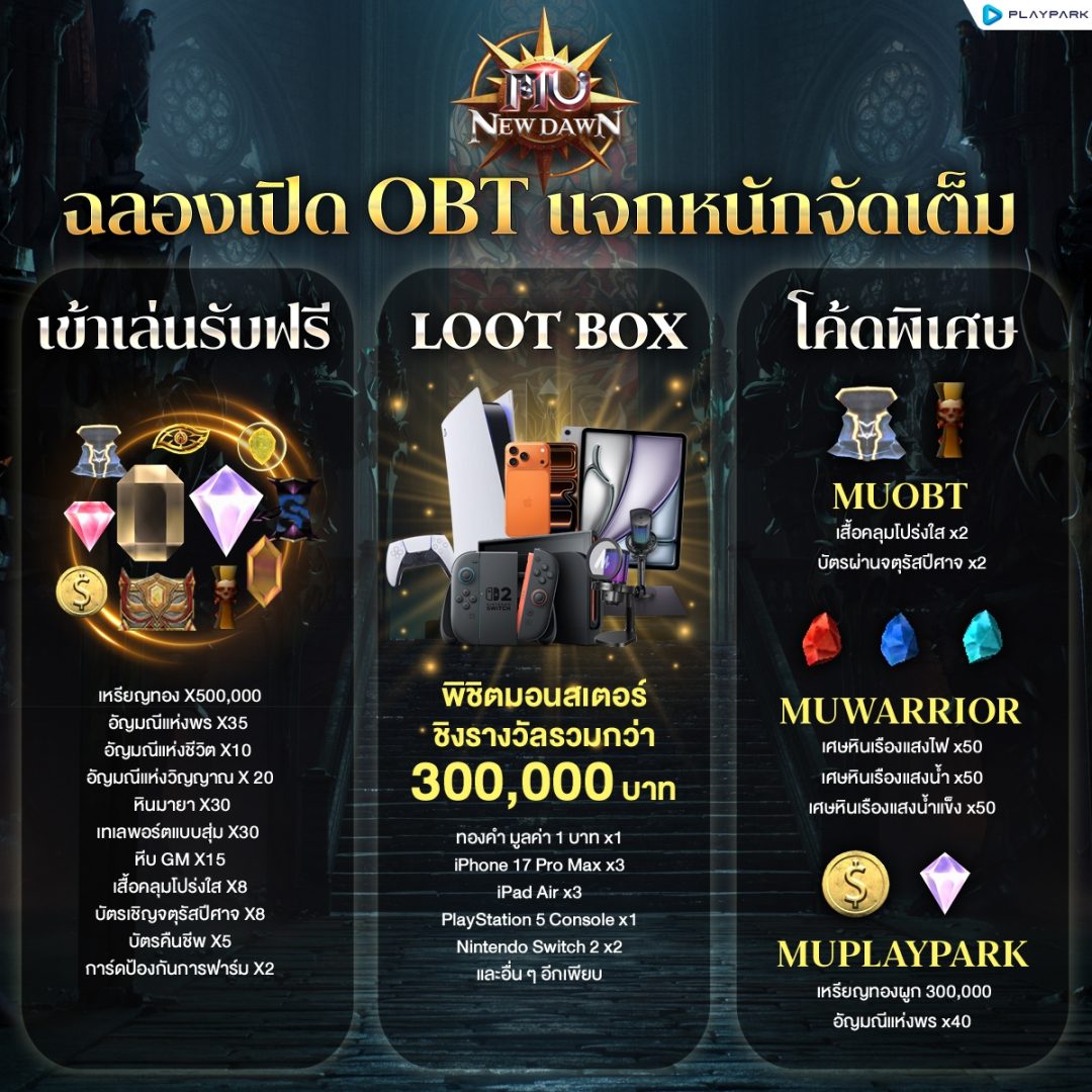 PlayPark Launches MU New Dawn OBT Across SEA: Classic Mobile MMORPG MU New Dawn Character Art
