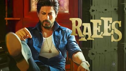 Movie poster for Raees starring Shah Rukh Khan