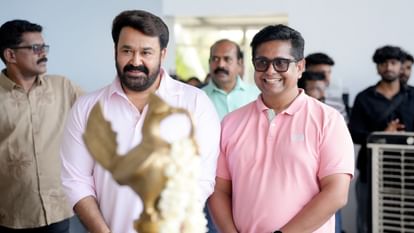 Mohanlal's puja before Drishyam 3 shooting; photos shared on Facebook