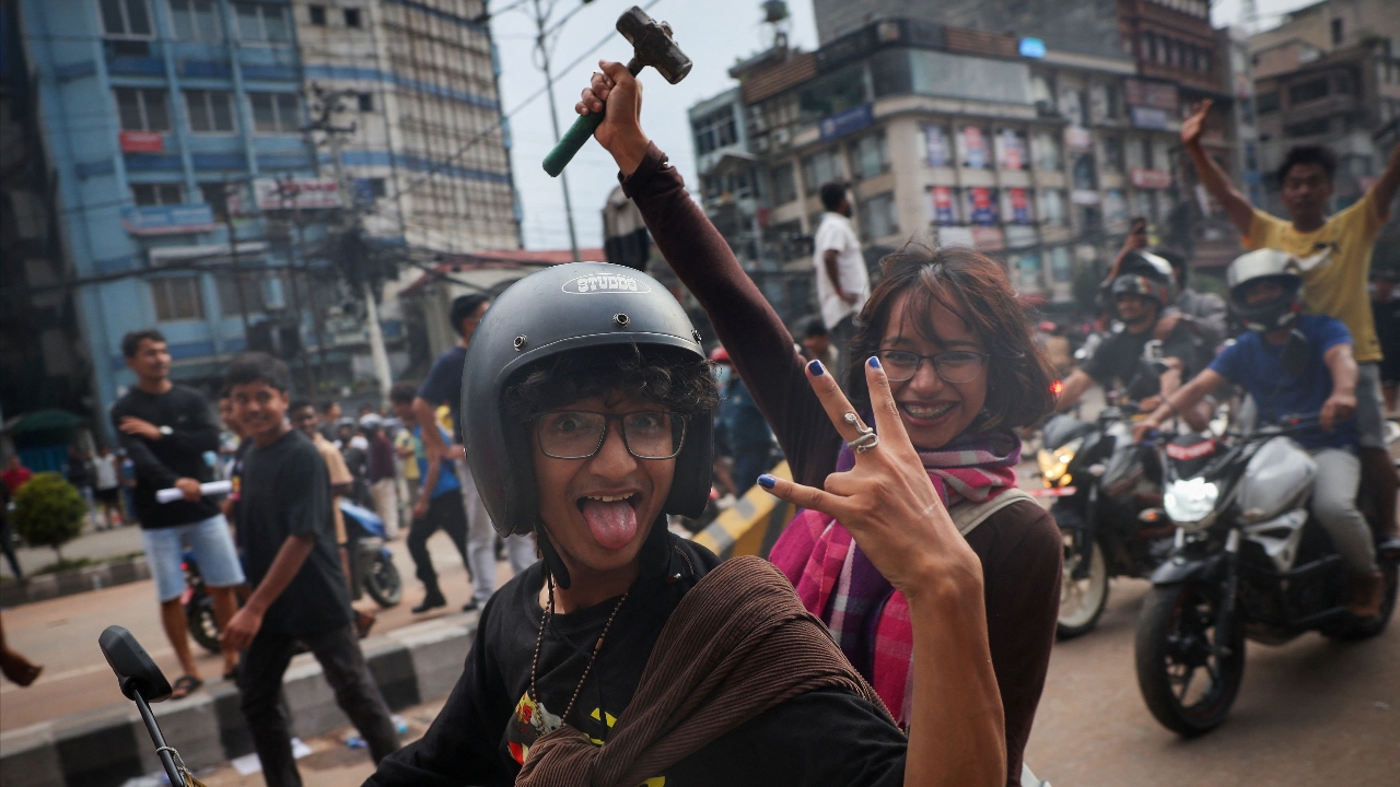 Protests erupt in Nepal over social media ban and growing inequality, highlighted by the 'Nepo Kids' phenomenon.