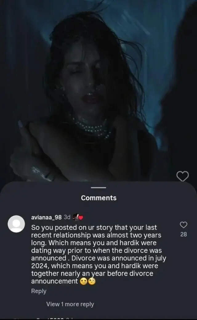 Jasmin likes comment