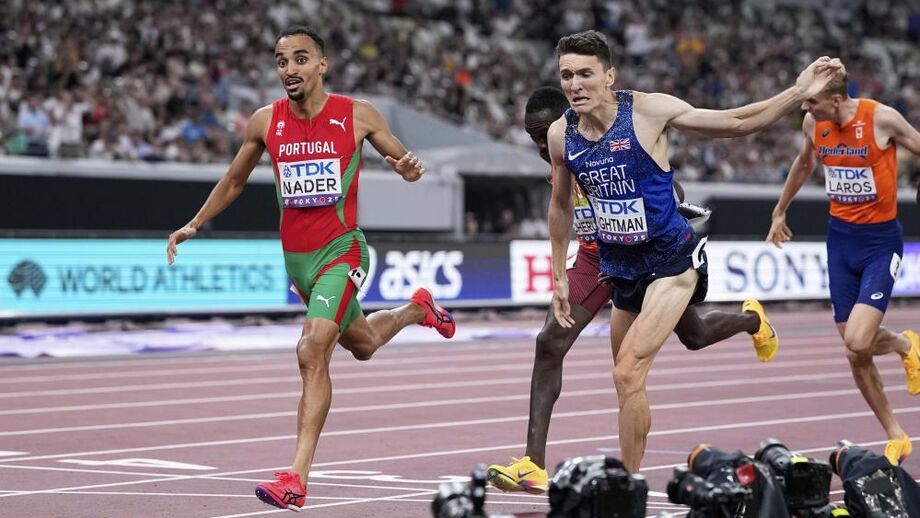 Isaac Nader crowned 1,500 meters world champion
