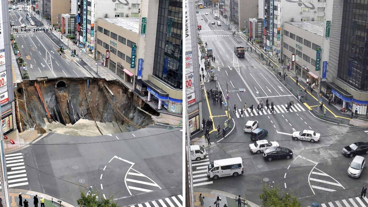 อยากได้แบบญี่ปุ่น หลุมยุบที่ซ่อมเสร็จภายใน 7 วัน 