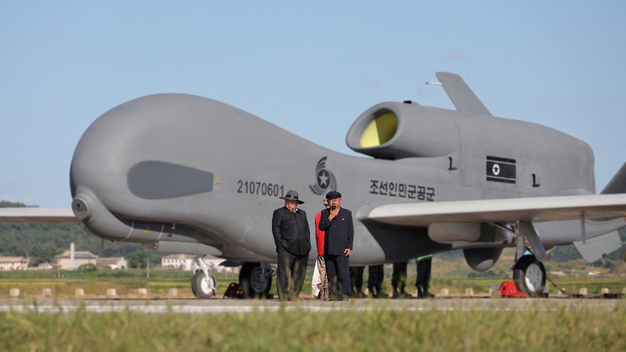 Kim Jong-un observes attack drone tests, orders AI development to upgrade North Korean army