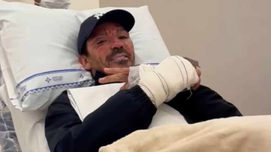 Lúcio was hospitalized for 20 days