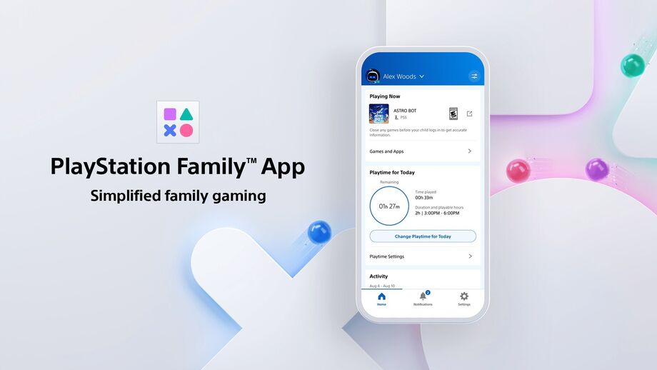 New PlayStation Family app simplifies gaming for families