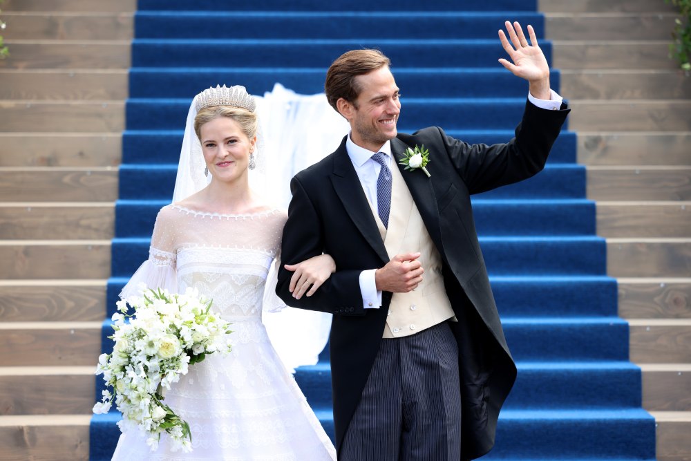 Princess Marie Caroline of Liechtenstein and Leopoldo Maduro Vollmer.