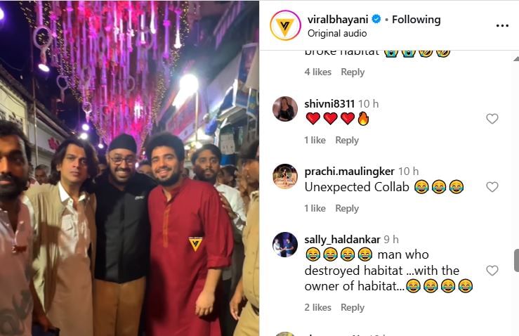 Samay Raina Balraj Ghai Rahul Kanal Visit Lalbaugcha Raja Sparking