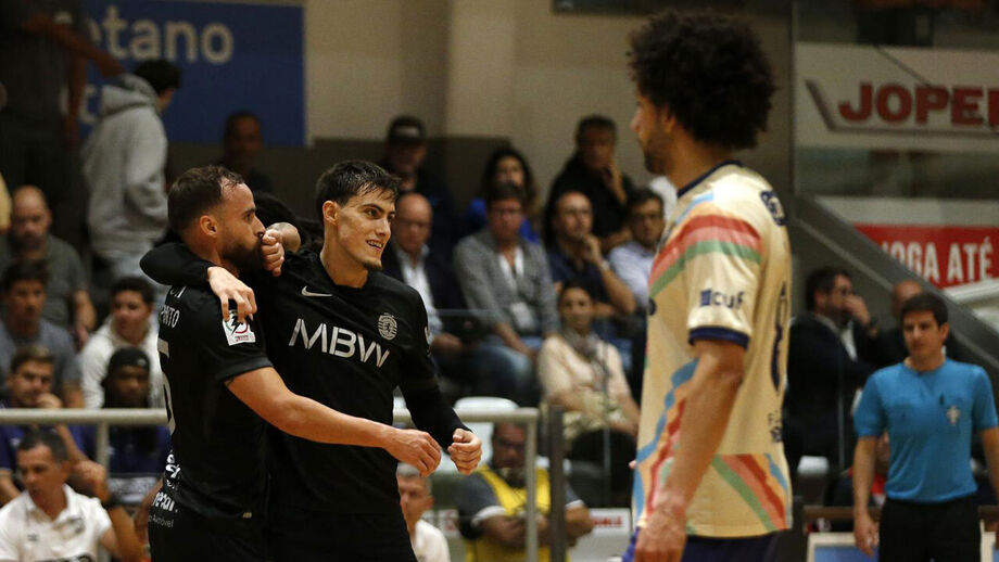 Sporting players celebrating