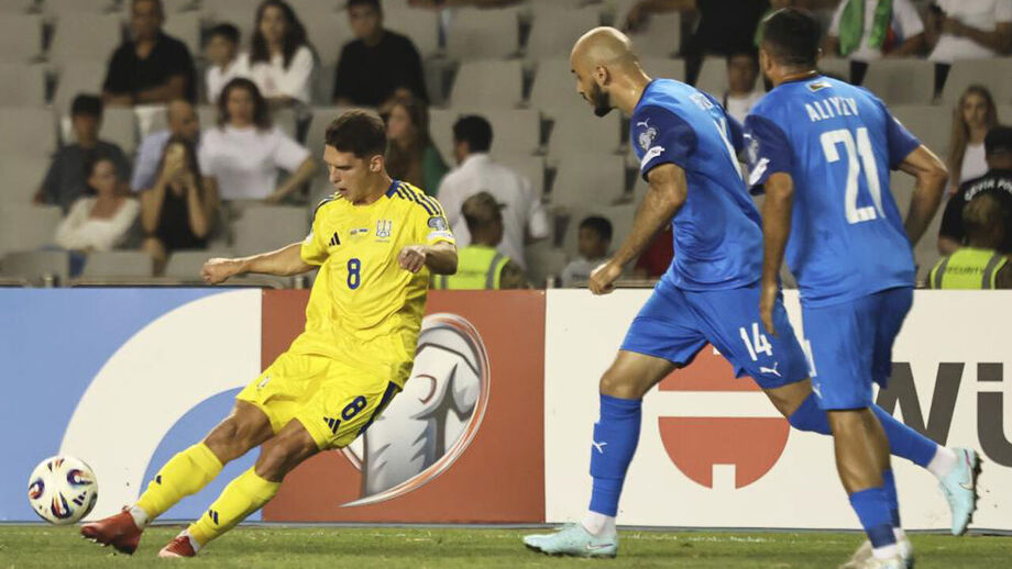 Sudakov on duty for the Ukrainian national team