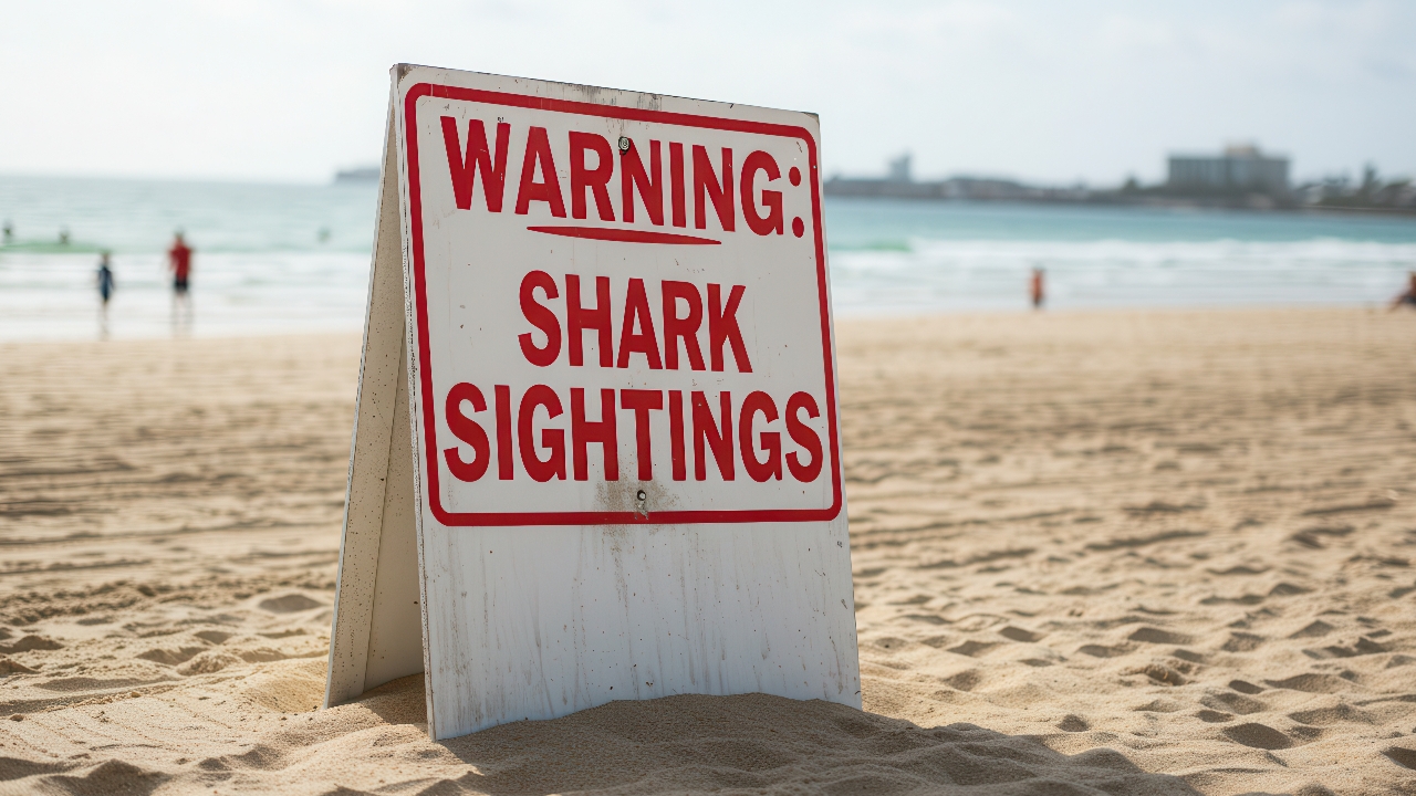 Sydney warns: Large shark attacks surfer near famous beach, emergency beach closure ordered.