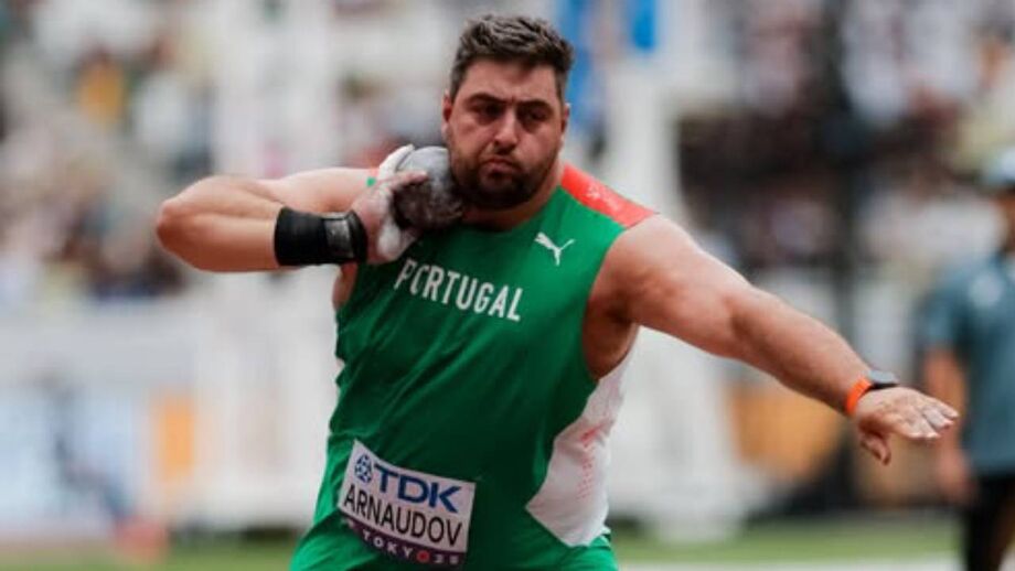 Tsanko Arnaudov in shot put