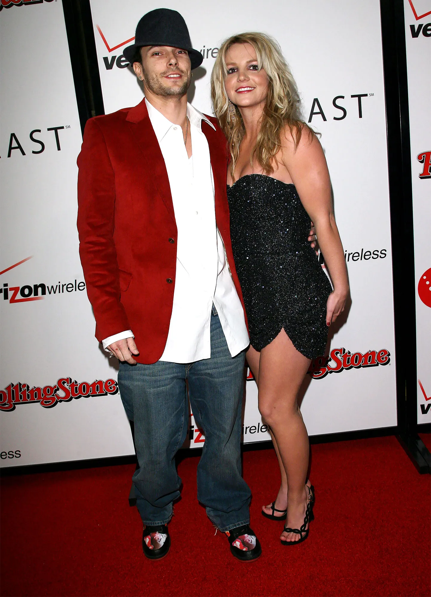 Britney Spears and Kevin Federline in an archival photo.