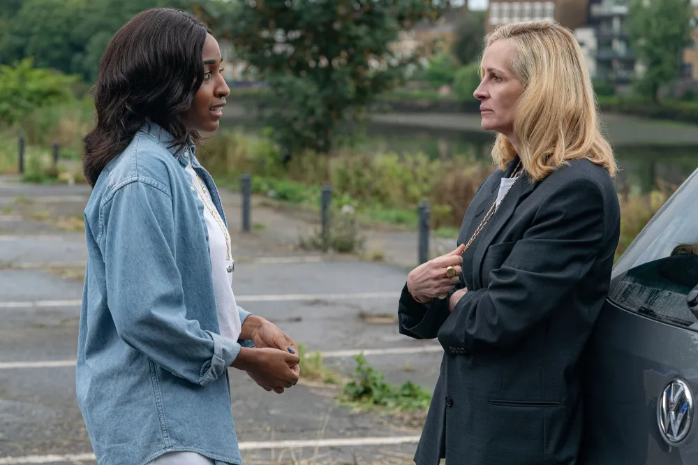 Ayo Edebiri, Julia Roberts After the Hunt