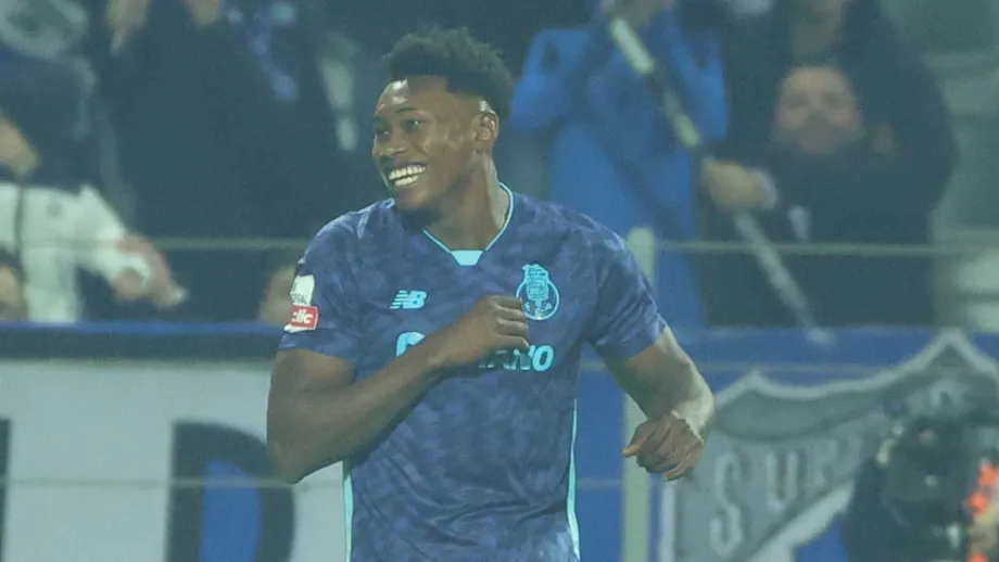 Football players in action on the field