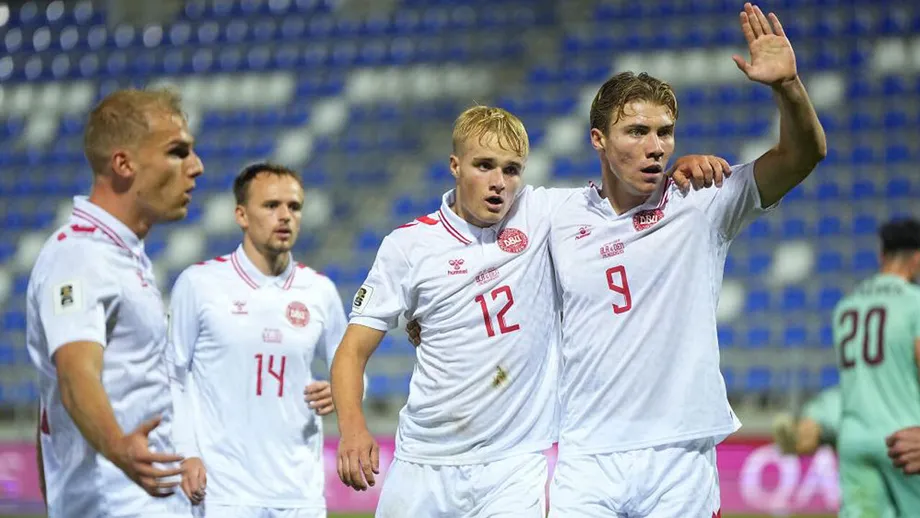 Froholdt scored his first goal for the Danish national team