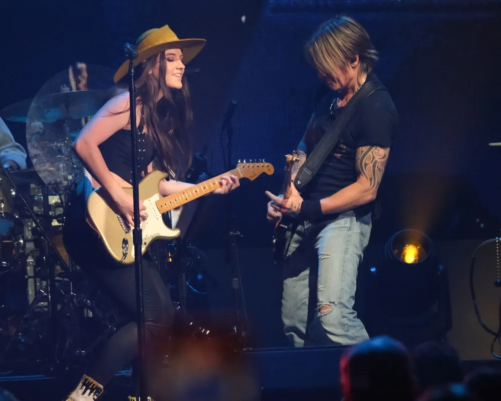 Keith Urban Changes 'The Fighter' Lyric for Guitarist Maggie Baugh: Rising Country Star GettyImages-2151520813 Who Is Keith Urbans Guitar Player Maggie Baugh 5 Things to Know.jpg