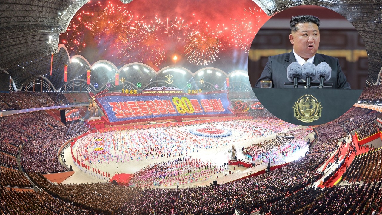Kim Jong Un promised to transform North Korea into a 'heaven of wealth' during the 80th anniversary of the Workers' Party