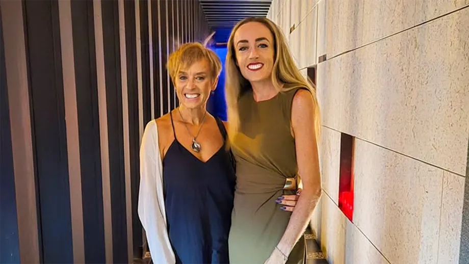 Liz McColgan with her daughter Eilish