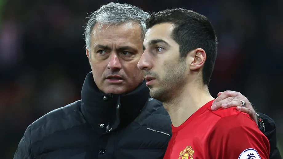 Mkhitaryan: Mourinho Called Me 'Sh*t,' Forced Man Utd Exit For Sánchez José Mourinho and Mkhitaryan together at Manchester United