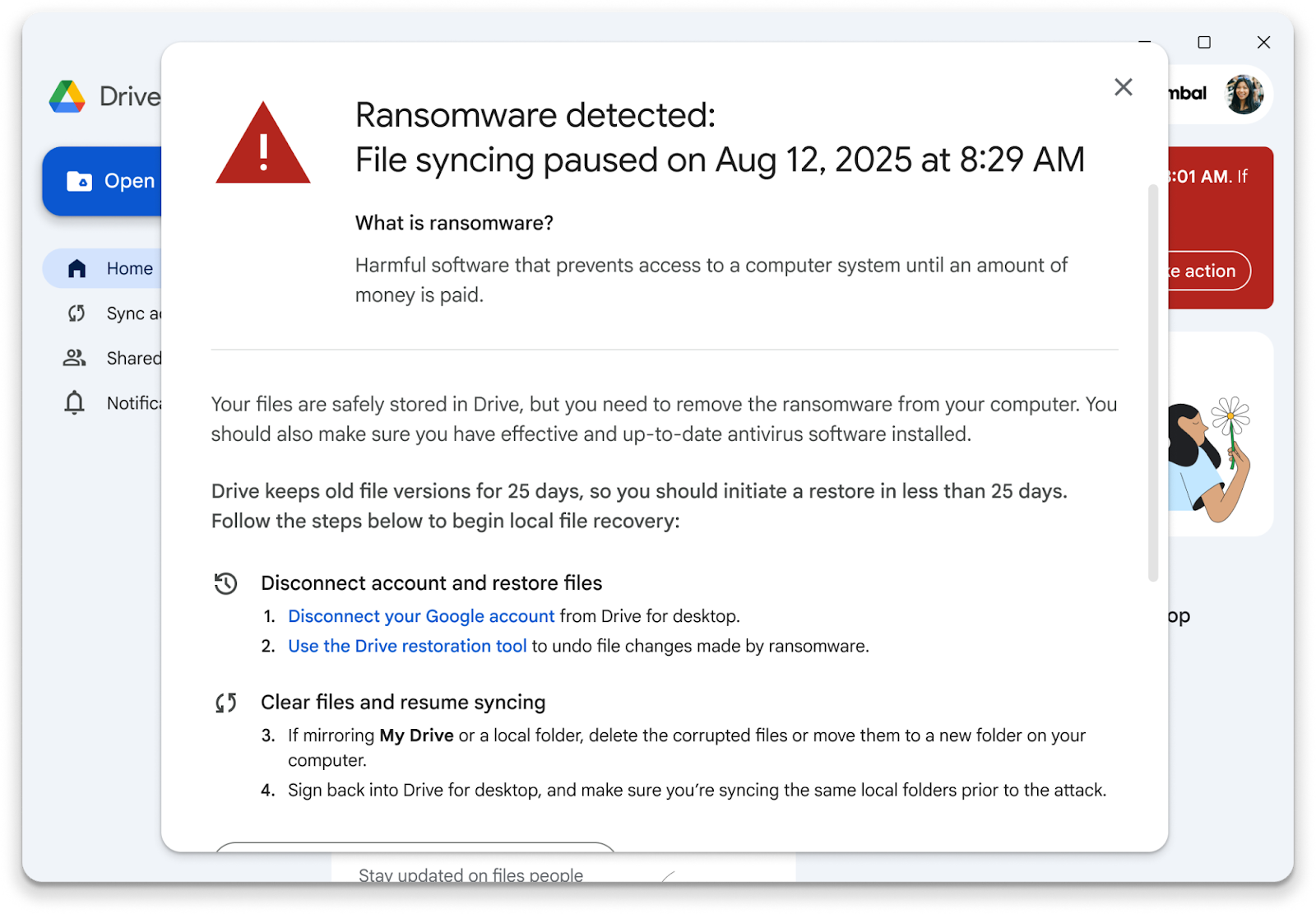 New Google Drive Desktop AI Feature Stops Ransomware Attacks Mid-Sync New Google Drive Desktop AI Feature Stops Ransomware Attacks Mid Sync