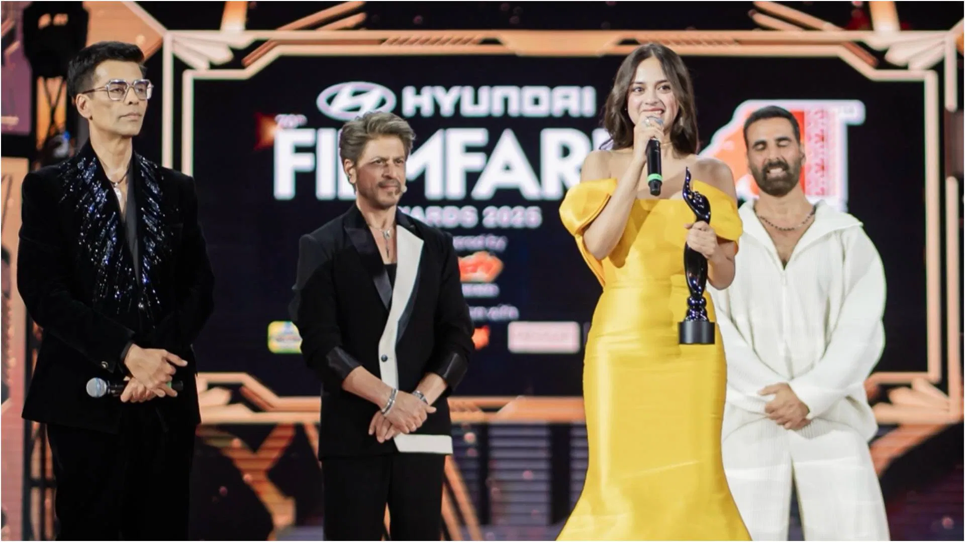 Nitanshi Goel Shares Happiness on getting Filmfare award for Laapataa Ladies and shahrukh Khan moment on stage