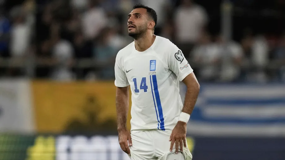 Pavlidis on duty for the Greece national team