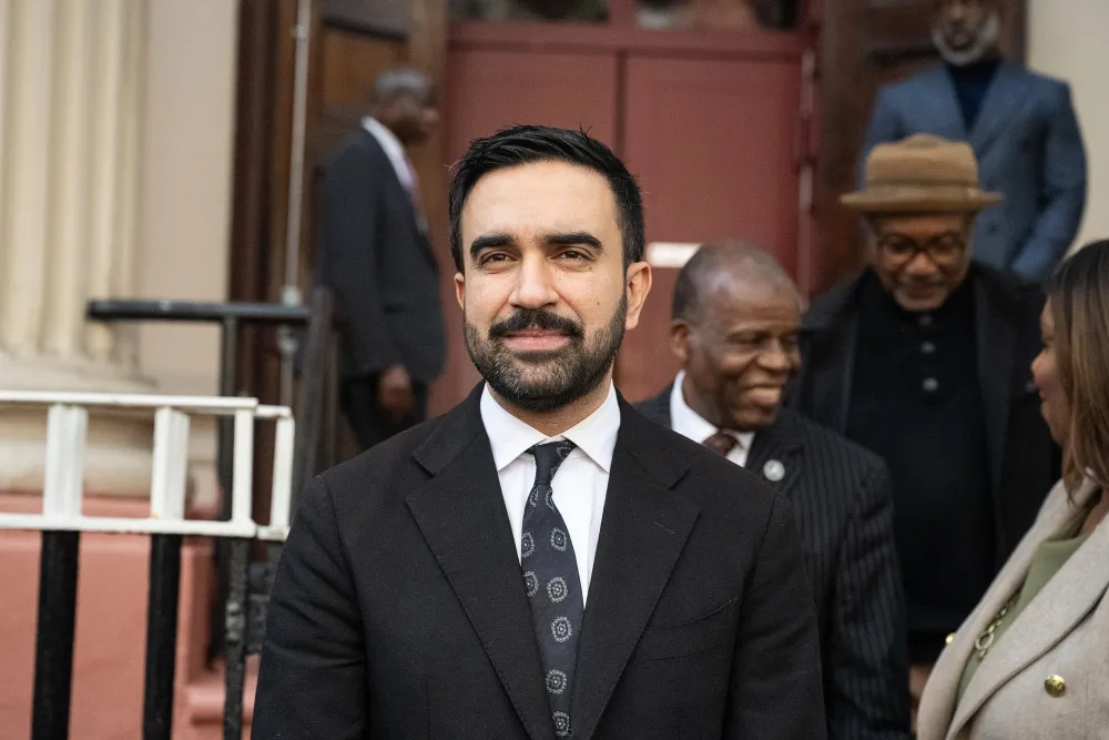 Debra Messing Facing Backlash Over New NYC Mayor Zohran Mamdani Tweet Controversy Explained GettyImages-2244009333