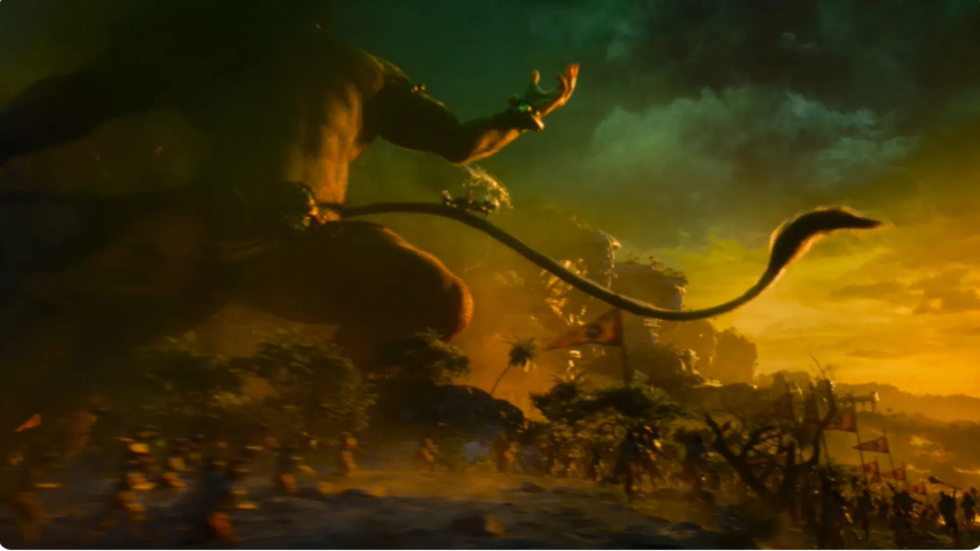 1763231627 206 SS Rajamoulis Varanasi Teaser Reveals Mahesh Babu as Rudra Hanuman