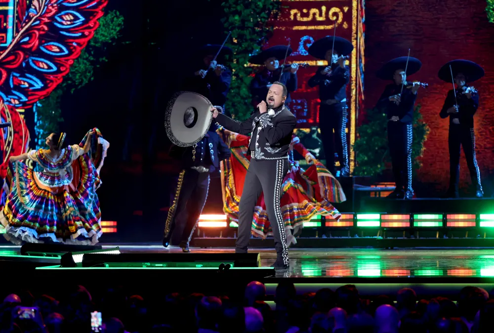 Pepe Aguilar at the Latin Grammy 2025.