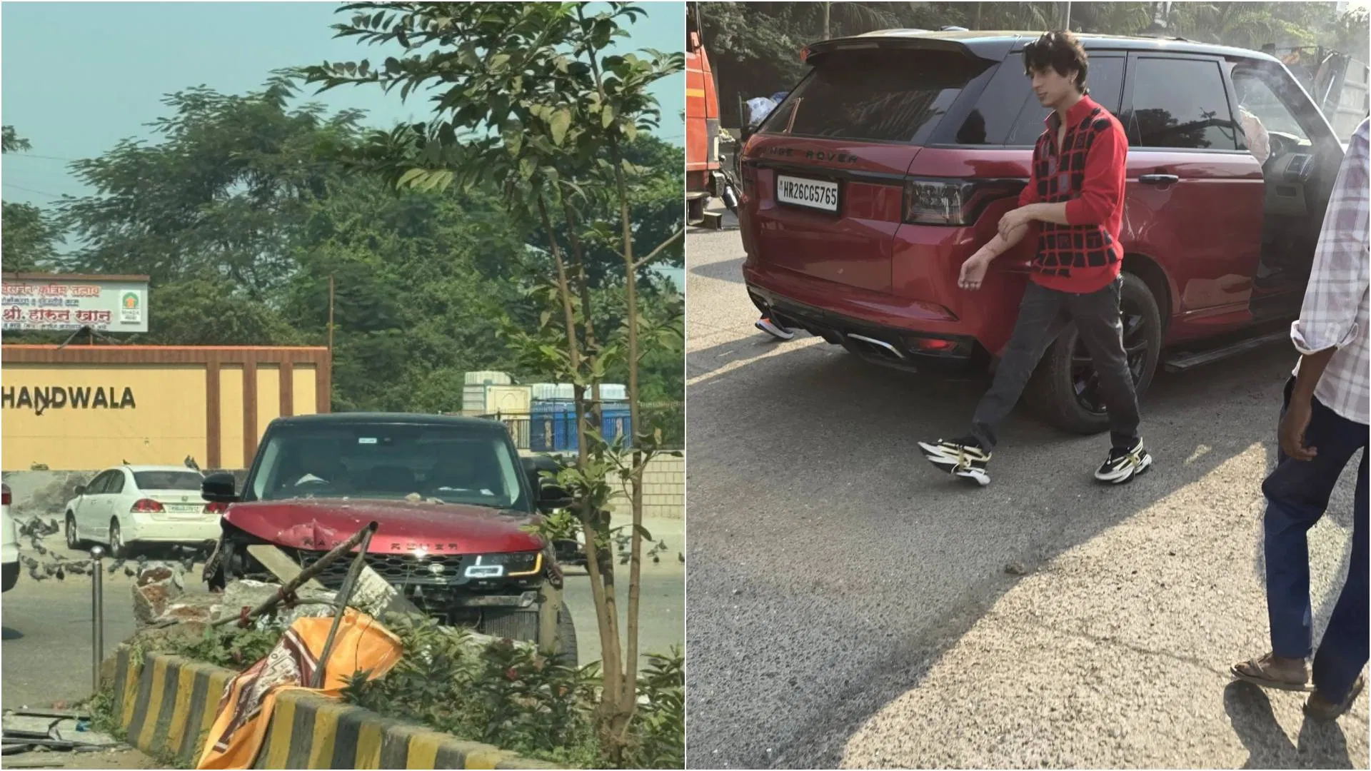 Aadesh Shrivastava son Anivesh rammed Range Rover in to Chowk named after his late father In a Road accident