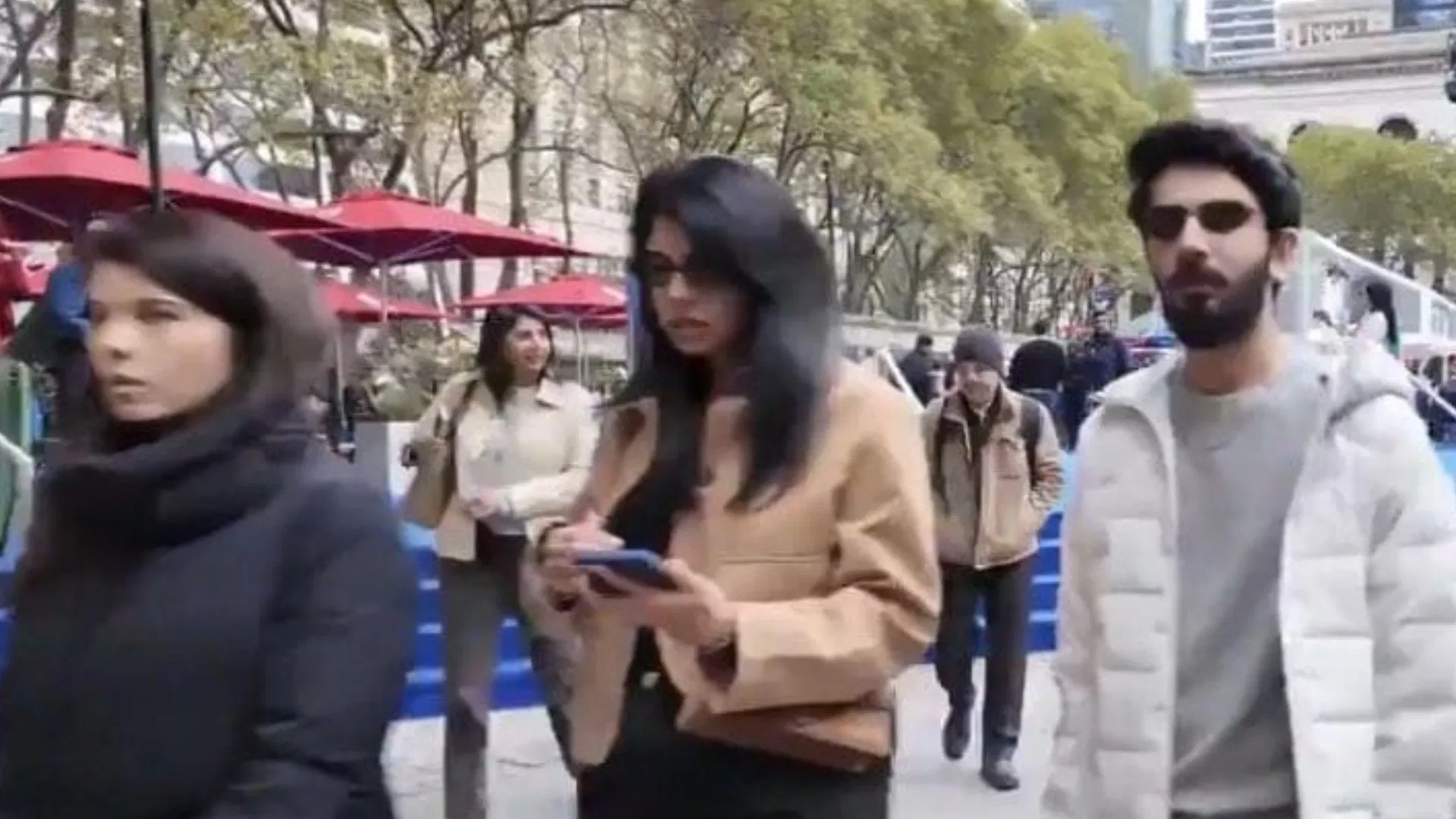 Anirudh Ravichander and Kavya Maran seen together in New York