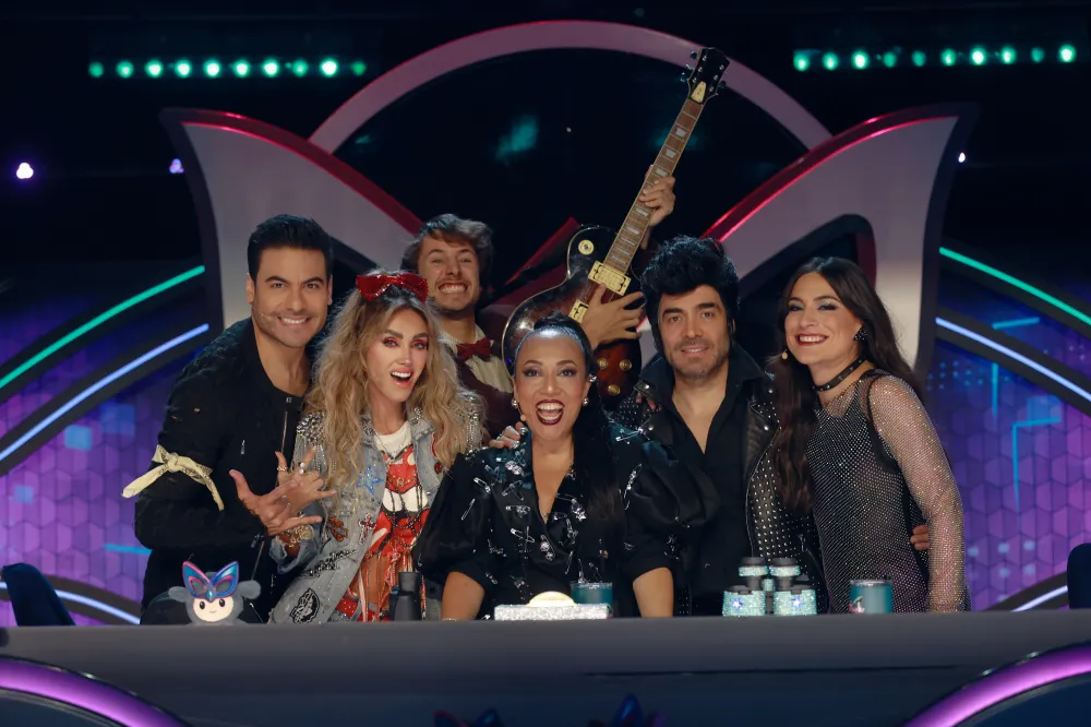 Cast of 'Quién es la Máscara'.