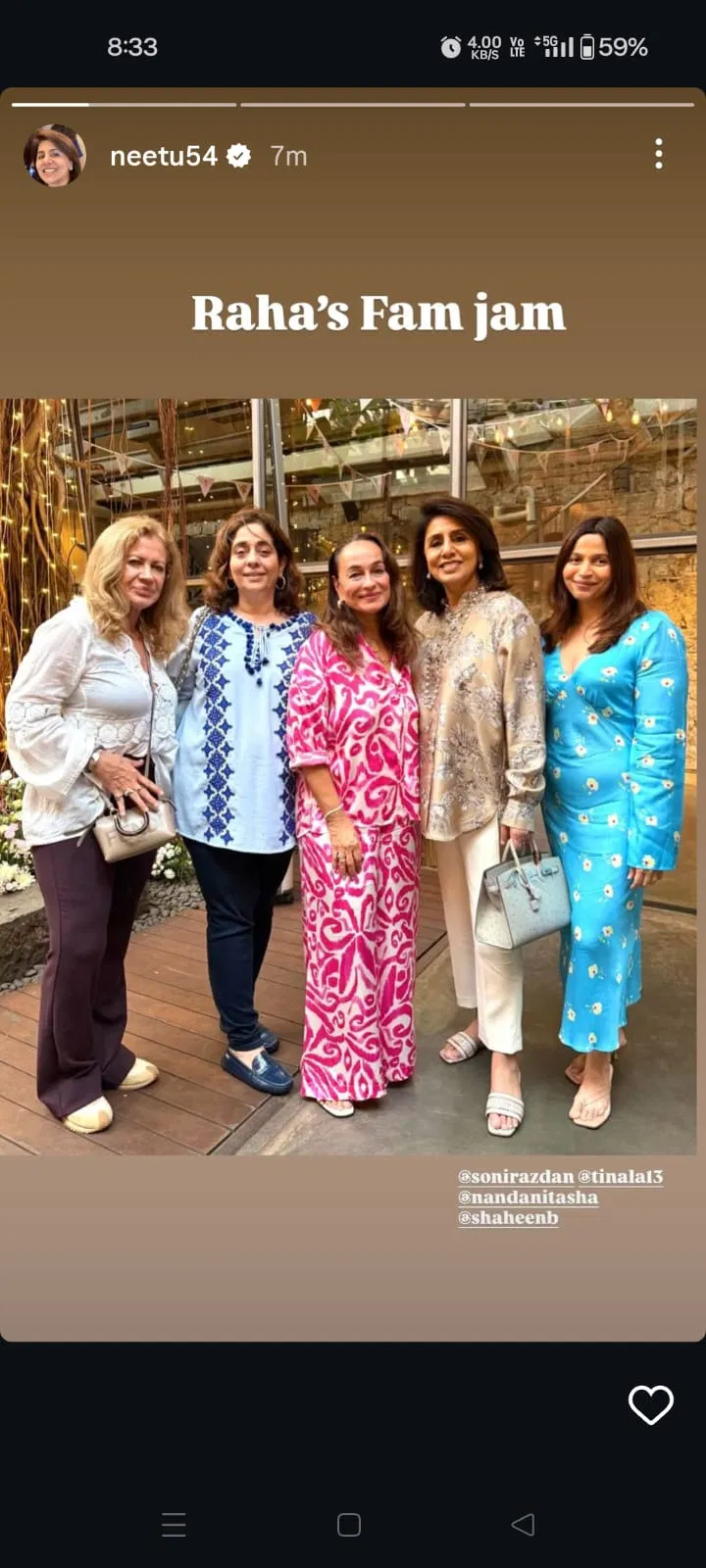 Neetu Singh Shares Glimpses of Alia-Ranbir's Daughter Raha's Third Birthday Neetu Singh Shares Glimpses of Alia Ranbirs Daughter Rahas Third Birthday