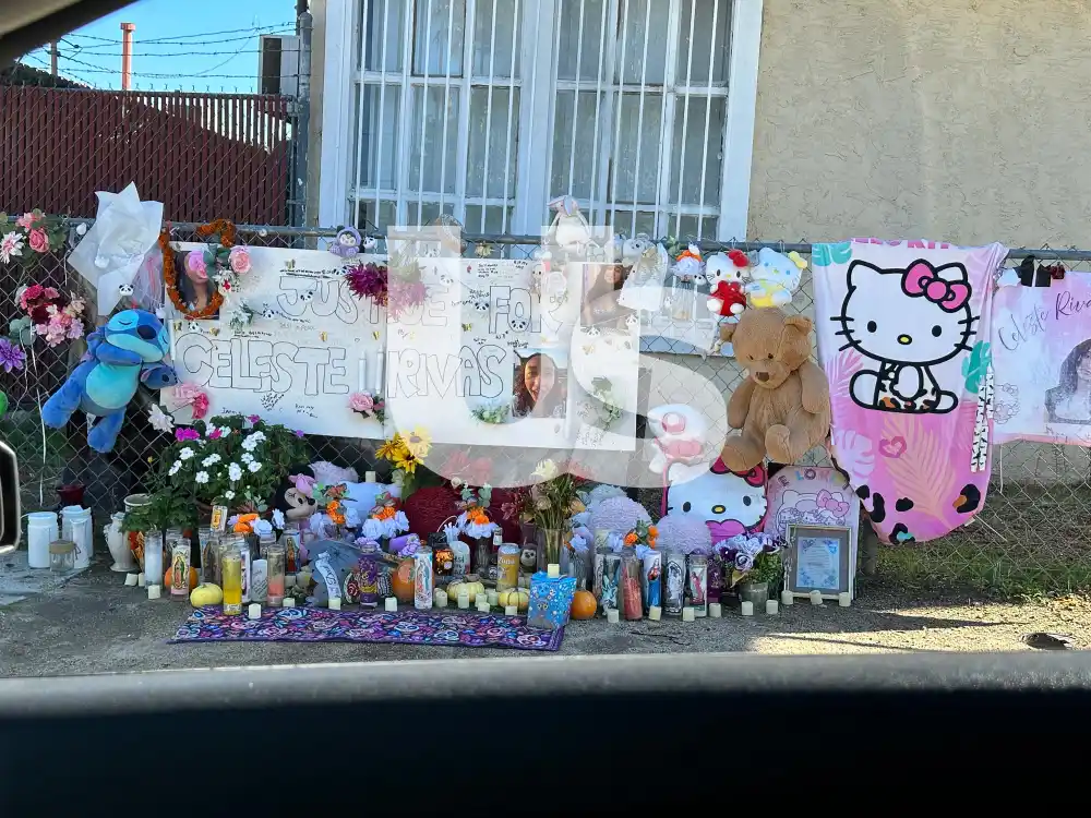 Rapper D4vd Named Homicide Suspect as Teen Celeste Rivas' Memorial Grows A memorial for Celeste Rivas outside her family home in Lake Elsinore, California.