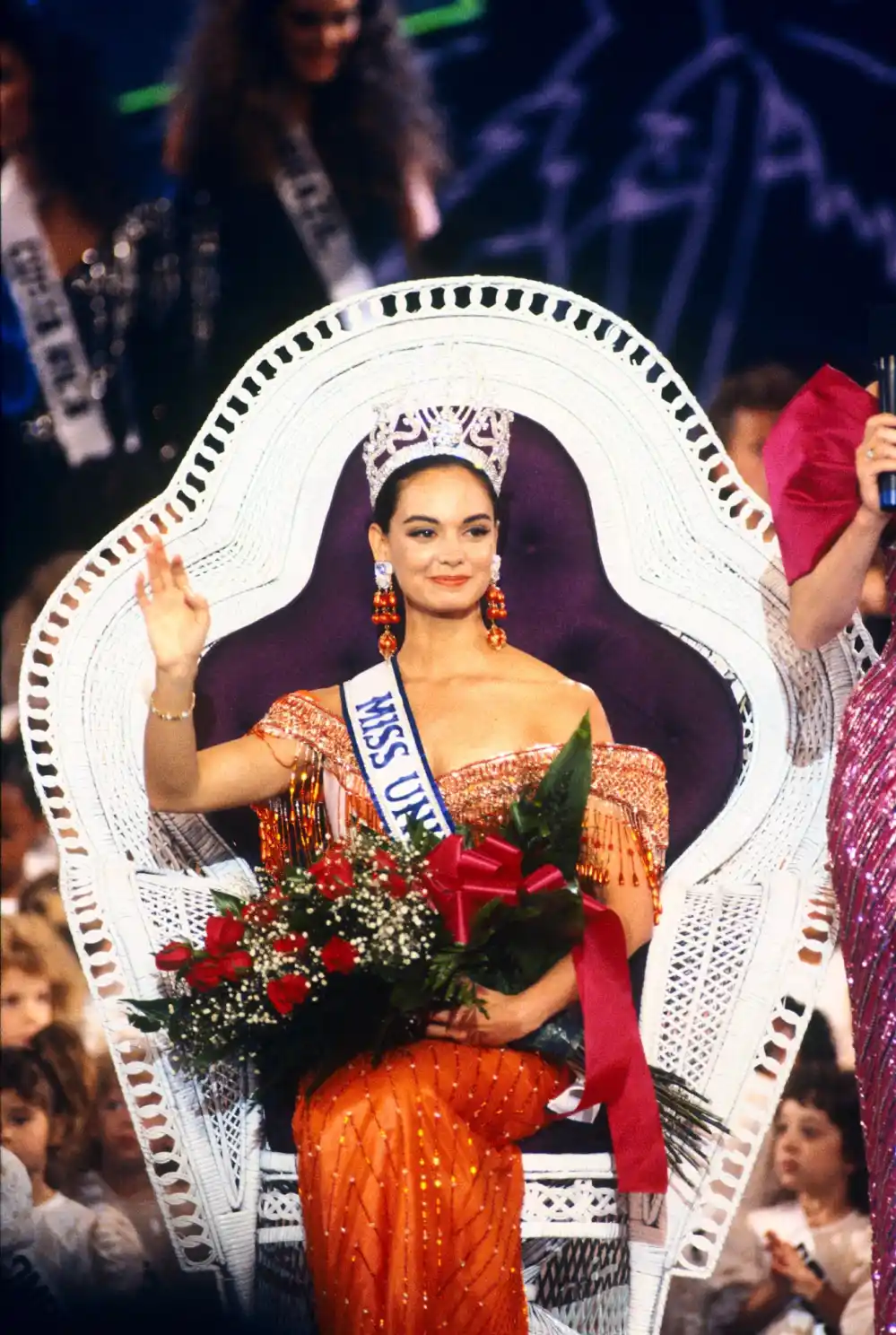 Lupita Jones, Miss Universe in 1991.