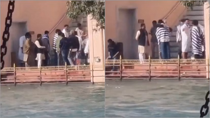 Dharmendra Ashes Immerse In Haridwar Sunny Deol Son Karan Deol Did Ritual Whole Deol Family Attend